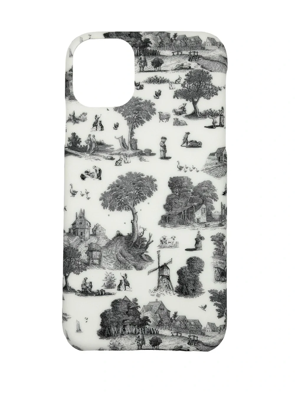 WeWoreWhat Toile Pattern Print iPhone 11 Case
